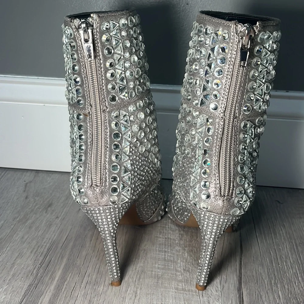 Steve Madden Rhinestone Boots - Picture 5 of 6